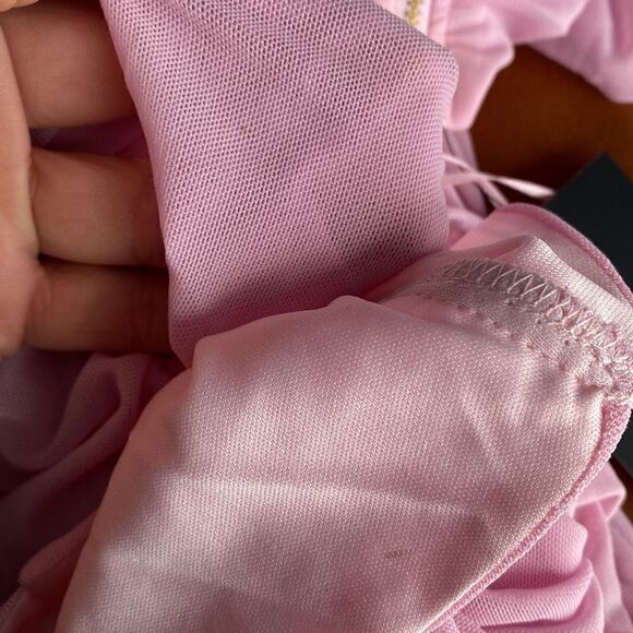 🆕 FASHION NOVA | Kiss Me Good Bye Ruched Mini Dress - Picture 5 of 6